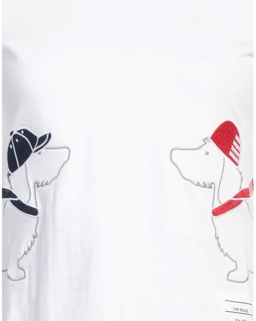 Thom Browne White T-shirts