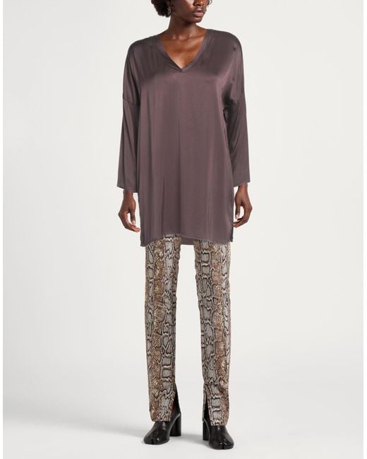 Manila Grace Brown Chocolate Top Viscose