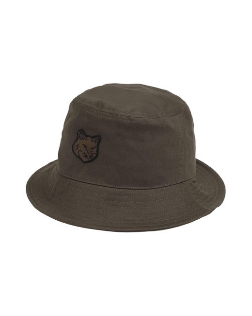 Maison Kitsuné Brown Hat