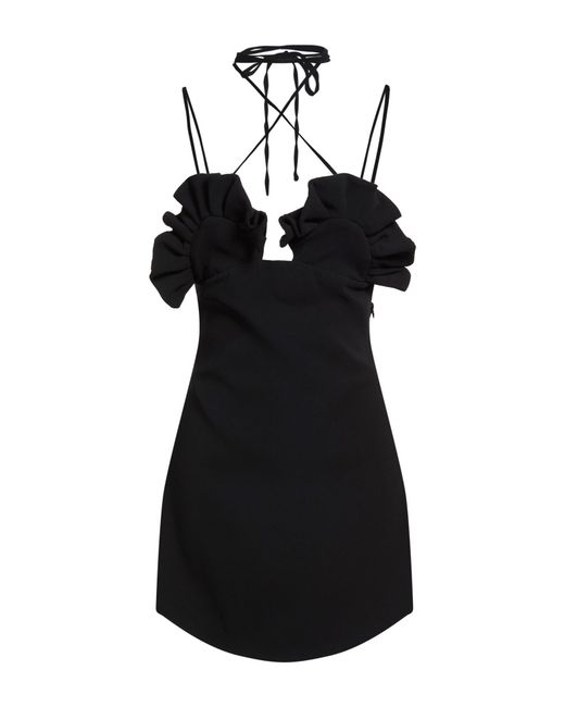 GIUSEPPE DI MORABITO Black Mini Dresses