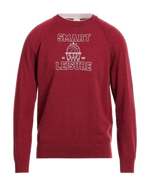 Pullover Eleventy de hombre de color Red