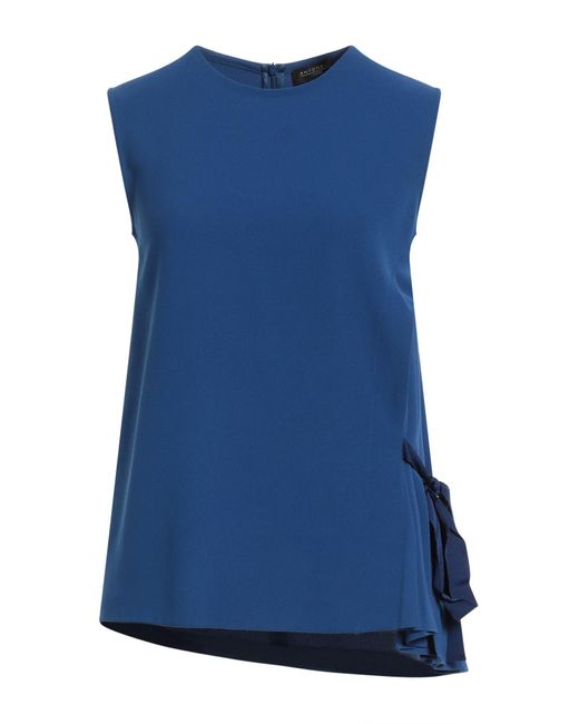 Ermanno Scervino Blue Top Polyester, Elastane