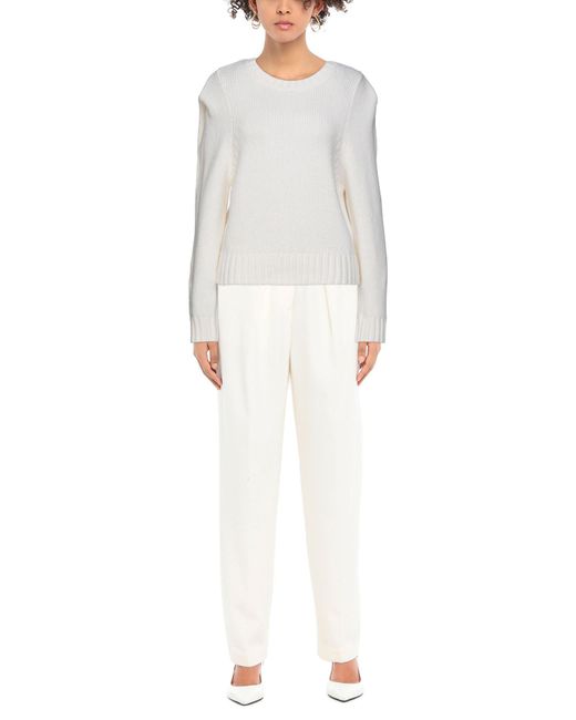 Pullover WEILI ZHENG de color White
