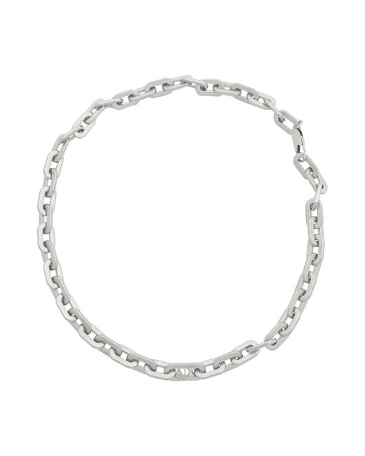 Armani Exchange White Necklace