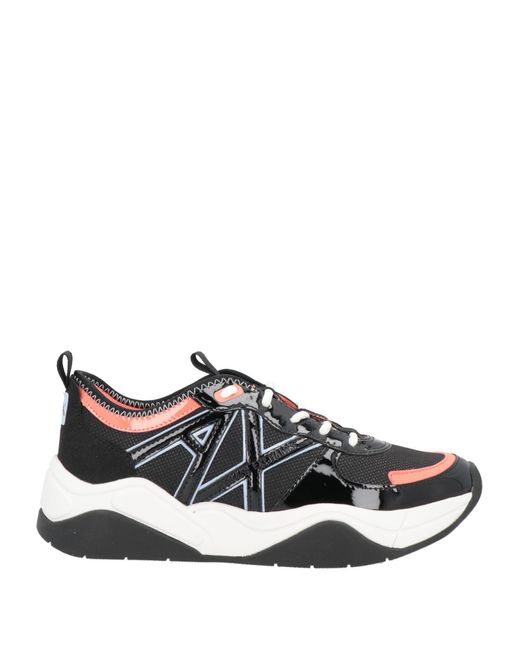 ARMANI EXCHANGE Black Trainers