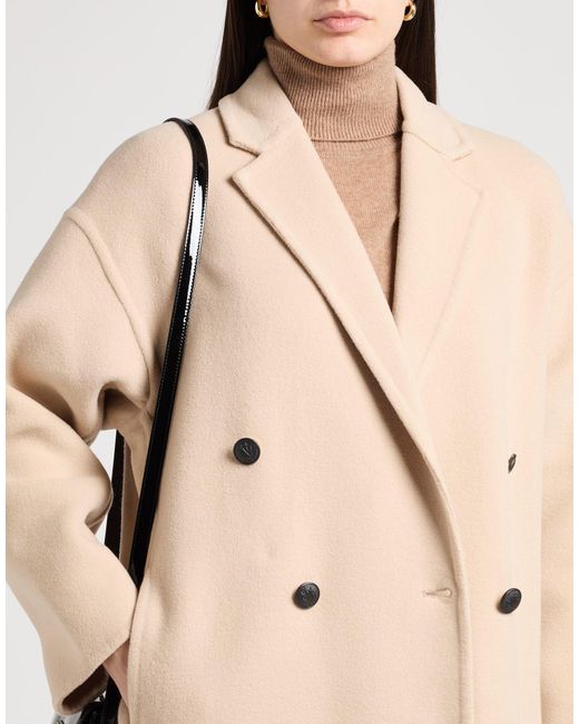 Rag & Bone Natural Coat Virgin Wool, Polyamide