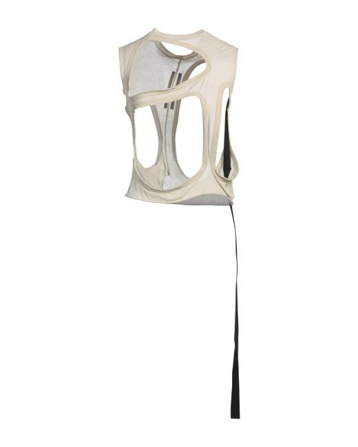 Rick Owens White Tank Top