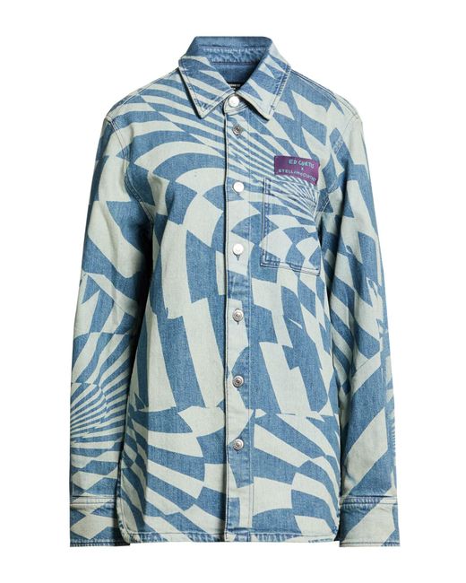 Stella McCartney Blue Denim Shirts