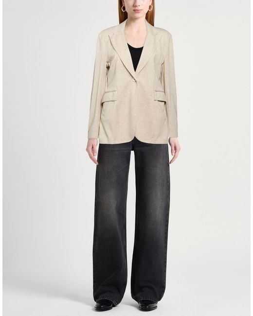 Circolo 1901 Natural Blazer Cotton, Elastane