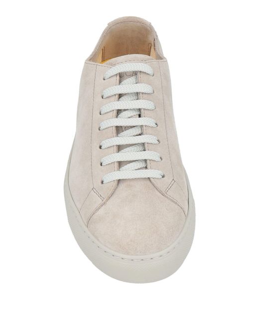 Doucal's White Roger Sneakers Leather for men