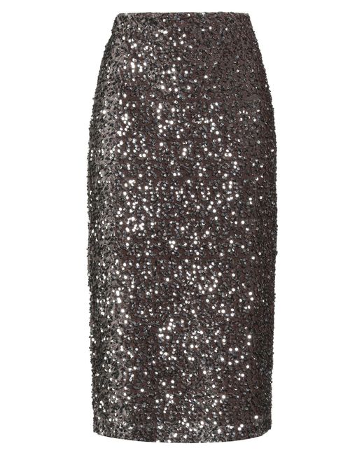 Dixie Gray Midi Skirt Polyester