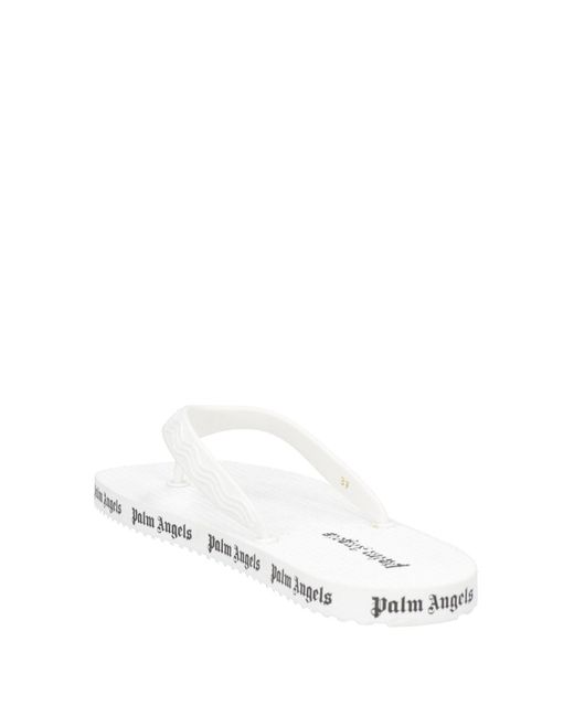 Palm Angels White Thong Sandal