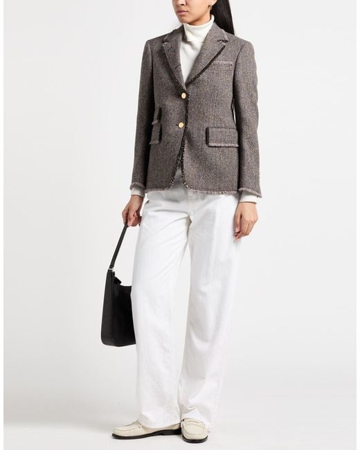 Thom Browne Brown Blazer