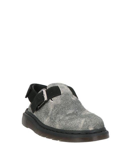 Dr. Martens Gray Mules & Clogs