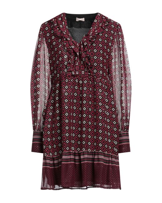 Liu Jo Purple Mini Dress