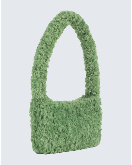 Karl Lagerfeld Green Shoulder Bag