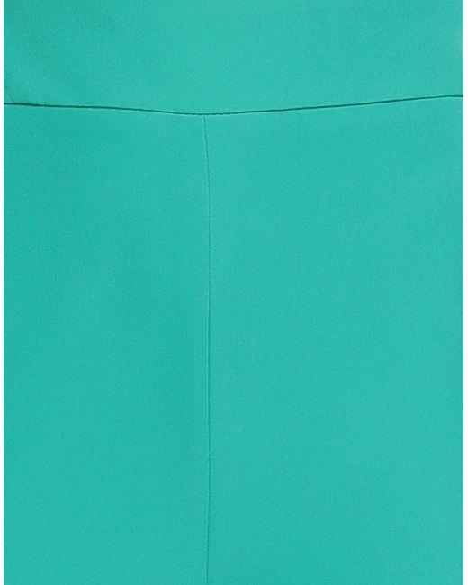 Liu Jo Green Pants Polyester, Elastane
