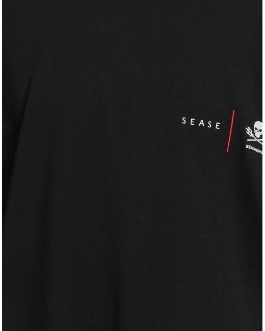 Sease Black T-shirt for men