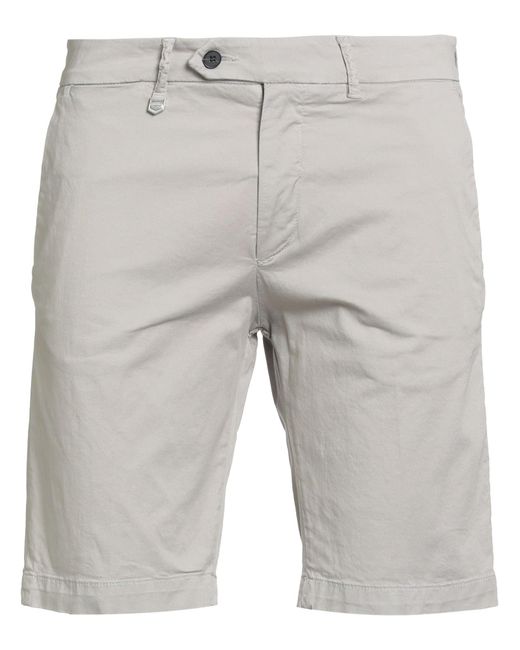 Antony Morato Gray Shorts & Bermuda Shorts Cotton, Elastane for men