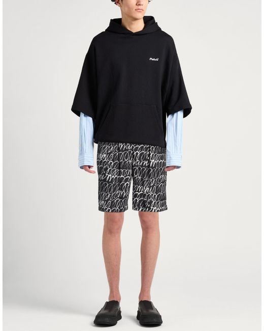 Marni Black Shorts & Bermuda Shorts for men