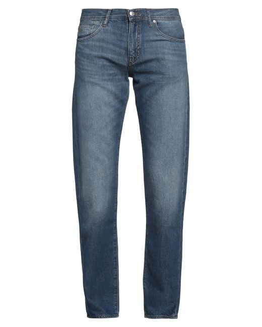 ARMANI EXCHANGE Blue Jeans Cotton, Lyocell, Linen for men