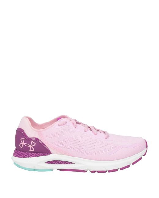 Under Armour Pink Hovr Sonic 6 Sneakers Textile Fibers