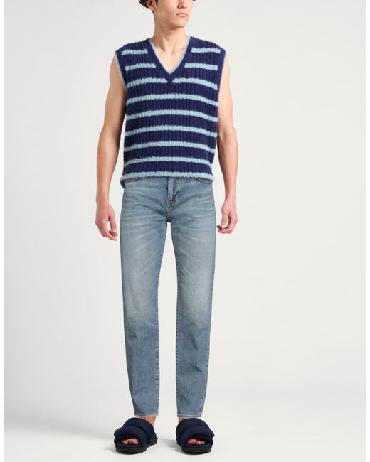 ARMANI EXCHANGE Blue Jeans Cotton, Elastane for men
