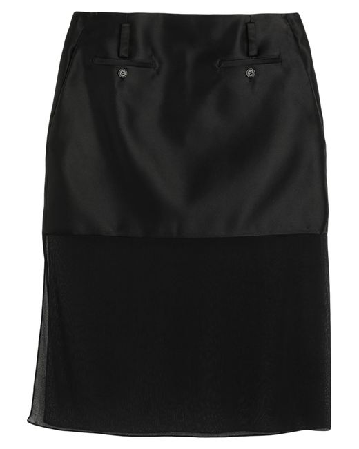 Tom Ford Black Midi Skirt