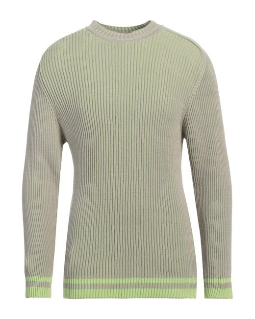Tom Wood Green Sweater for men