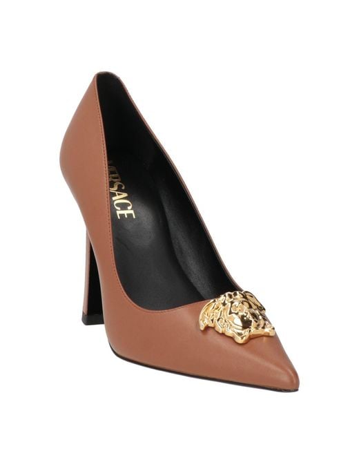Versace Brown Pumps