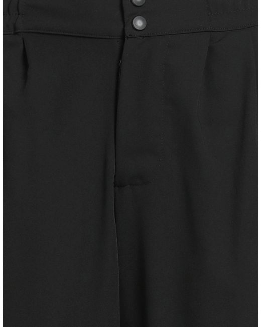 DISCLAIMER Black Pants Polyester, Viscose, Elastane for men