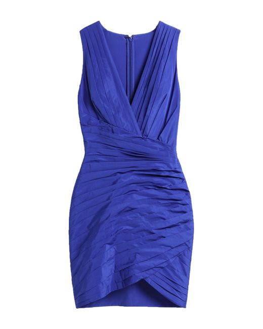 Elie Saab Blue Mini Dress