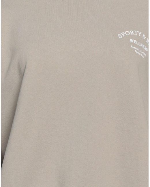 Sporty & Rich Gray Sweatshirt