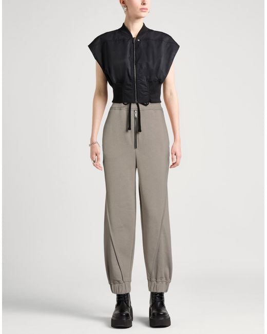Thom Krom Gray Khaki Pants Cotton, Polyester