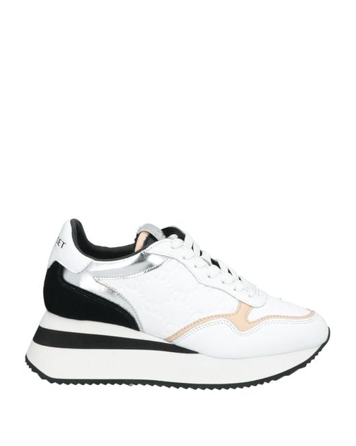 Twinset White Sneakers Polyurethane, Cow Leather