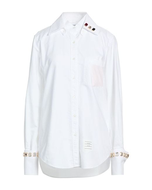 Thom Browne White Shirt Cotton