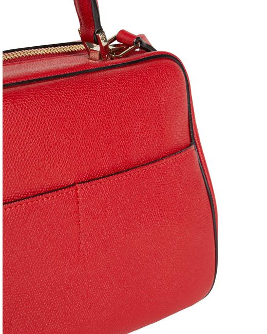 Valextra Red Handbag