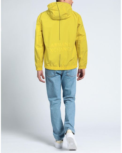 Armani Exchange Yellow Jacket for men
