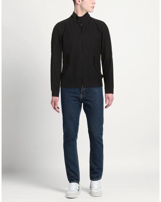 Baracuta Black Jacket Cotton, Polyester for men