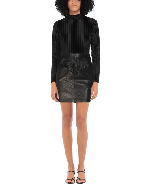IRO Black Mini Skirt