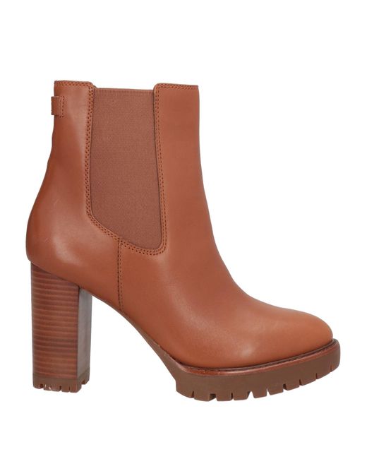 Ralph Lauren Brown Ankle Boots