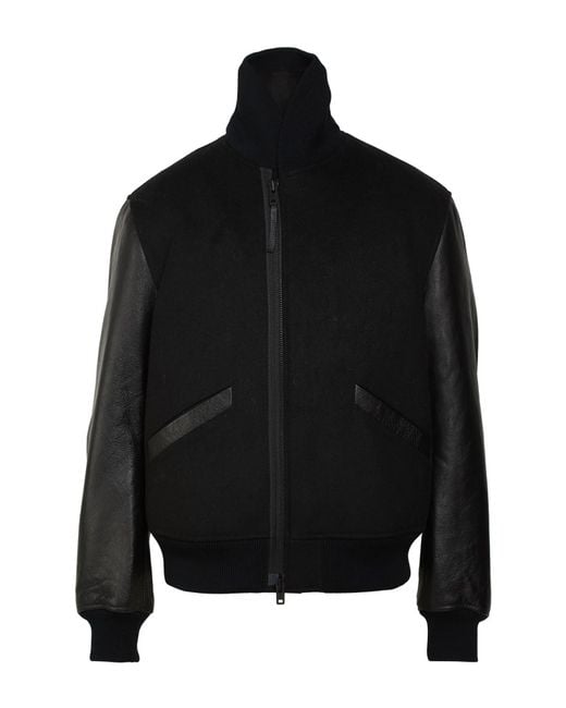 Y-3 Black Jackets for men