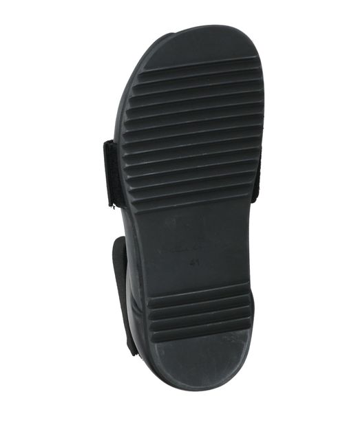 Rick Owens Black Boot Leather for men