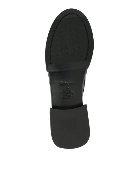 Bobbies Black Loafers Lambskin