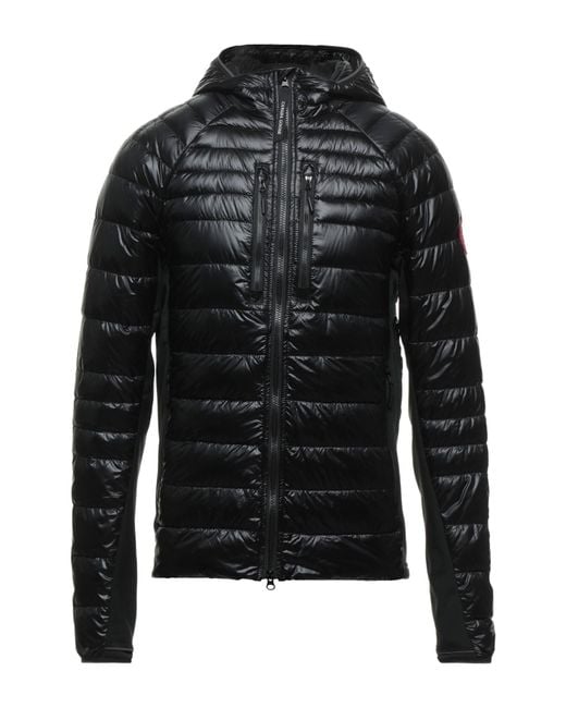 Canada Goose Black Puffer Nylon, Polyester, Elastane for men
