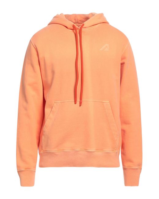 Autry Orange Sweatshirt for men