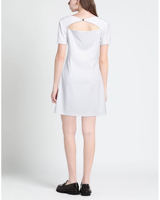 Patrizia Pepe White Mini Dress