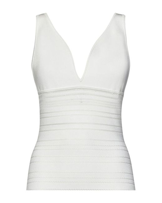 Victoria Beckham White Midi dresses