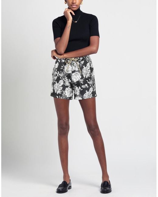 Gaelle Paris Gray Shorts & Bermuda Shorts
