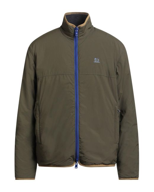 Woolrich Green Shearling & Teddy for men